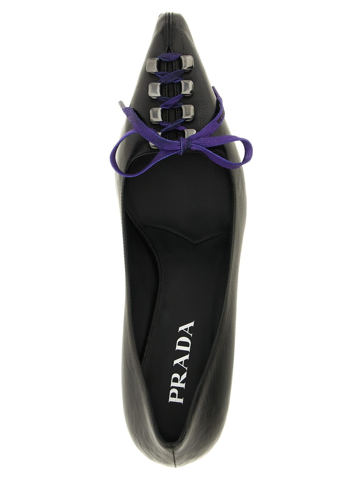 PRADA Leather Pumps Black