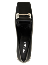 PRADA Leather Pumps Black