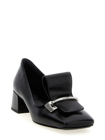 PRADA Leather Pumps Black