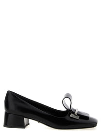 PRADA Leather Pumps Black