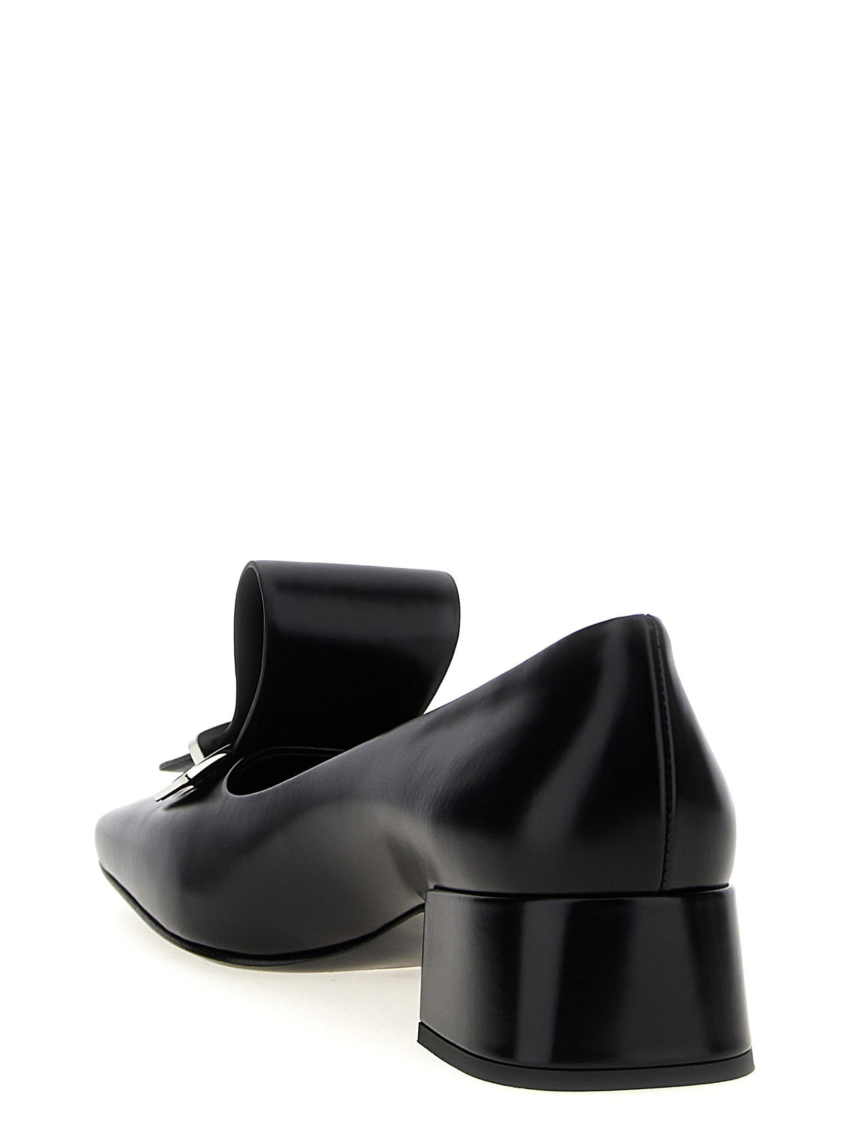PRADA Leather Pumps Black