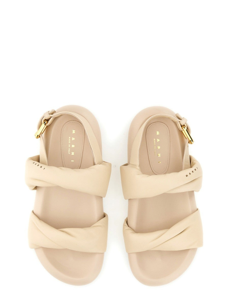 Marni Women's Leather Sandal White