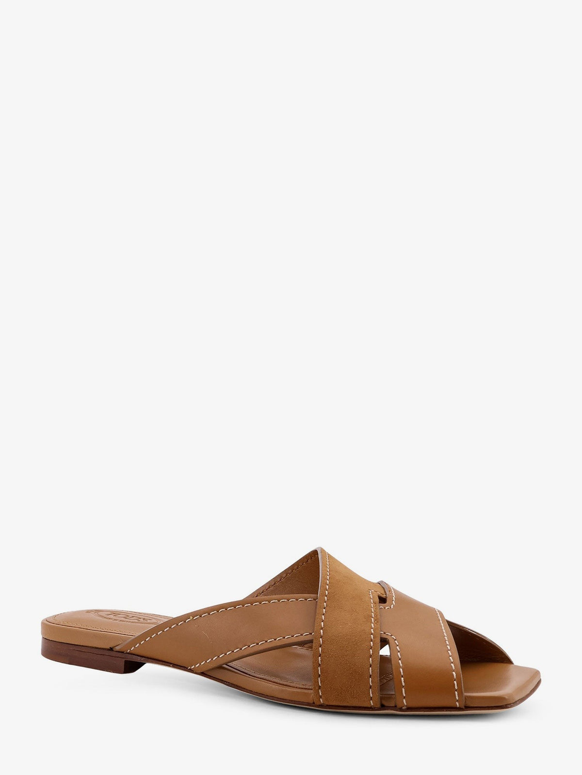 Tod's Women's Leather Sandals Brown