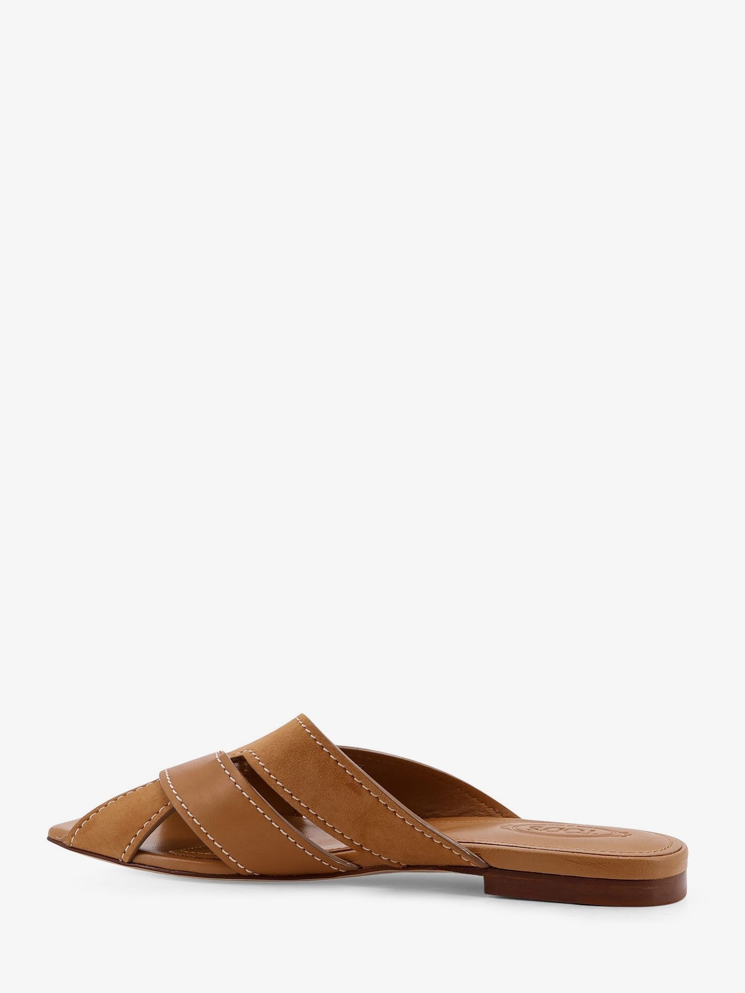 Tod's Women's Suede Leather Sandals Beige