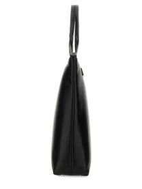 Dolce &amp; Gabbana Men's Leather Shopping Bag Black