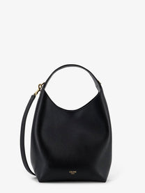 Celine Women's Leather Shoulder Bag Black