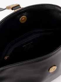 Pinko Women's Leather Shoulder Bag Black