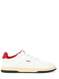 HUGO BOSS Men's Leather Sneaker White
