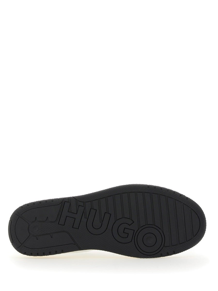 HUGO BOSS Men's Leather Sneaker White