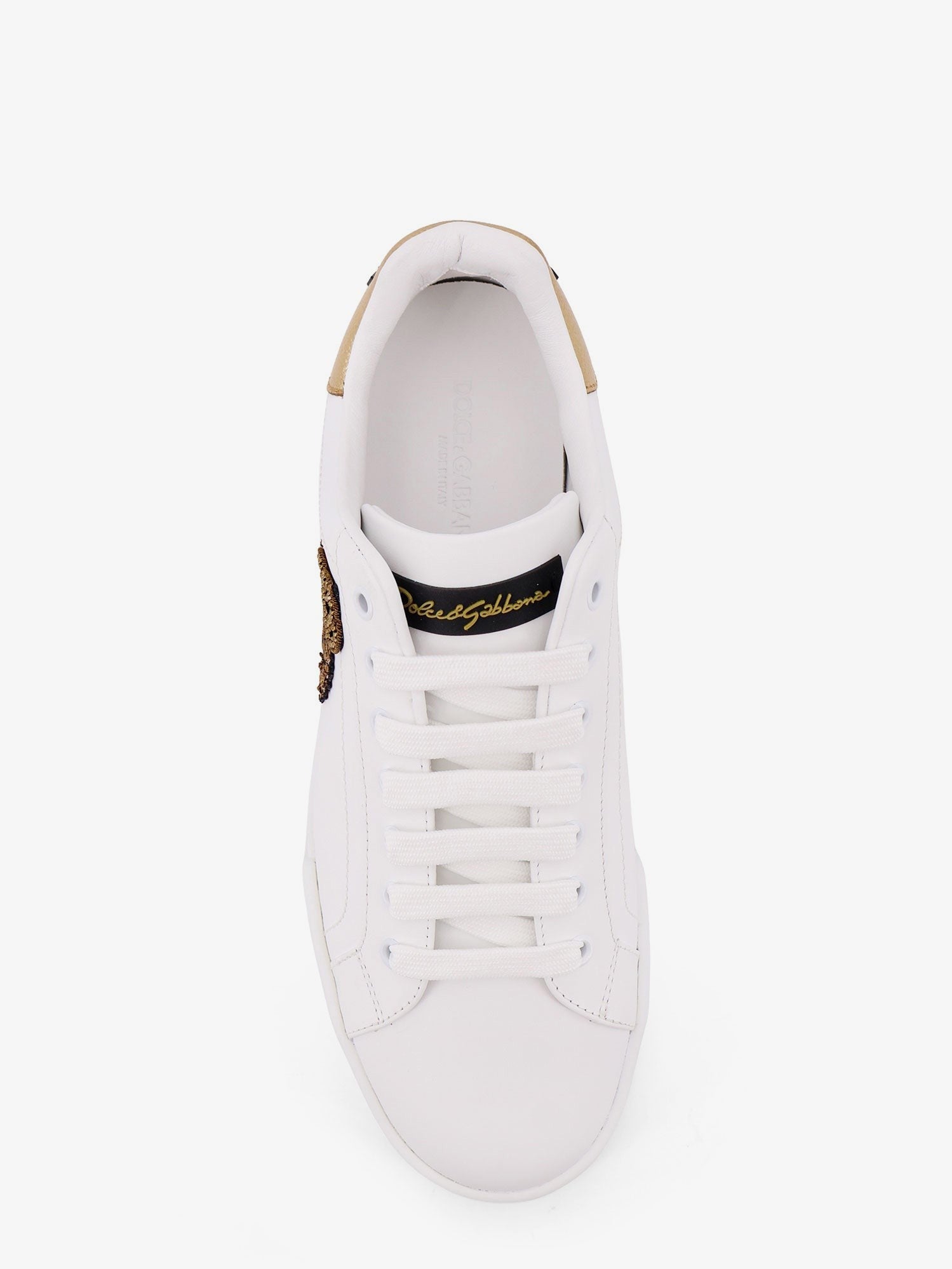 Dolce &amp; Gabbana Men's Leather Sneakers White