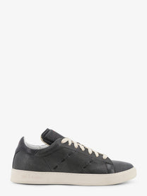 Kiton Men's Leather Sneakers Grey