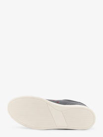 Kiton Men's Leather Sneakers Grey, view 4