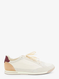 Brunello Cucinelli Men's Deer and Suede Sneakers Beige