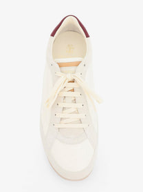 Brunello Cucinelli Men's Deer and Suede Sneakers Beige