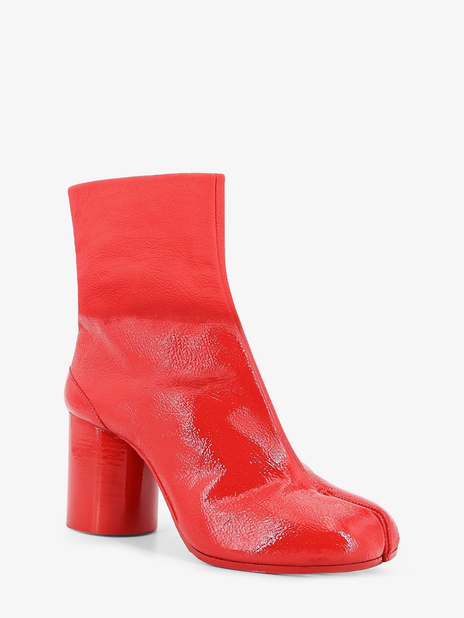 Maison Margiela Women's Tabi Ankle Boots Red
