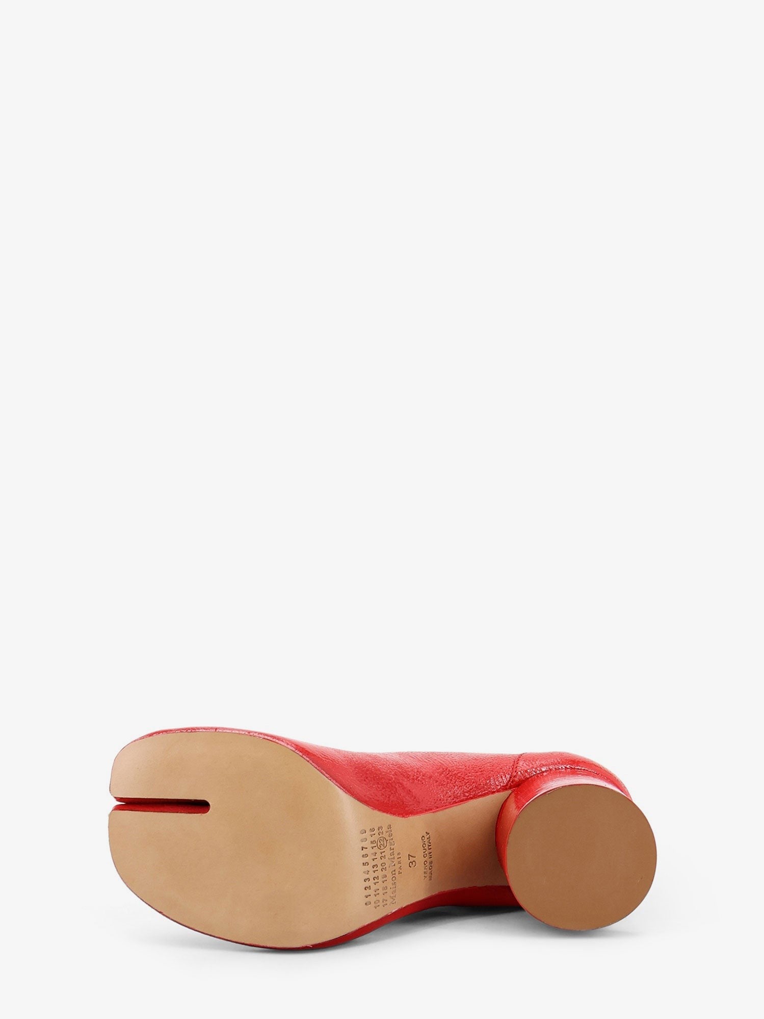 Maison Margiela Women's Tabi Ankle Boots Red