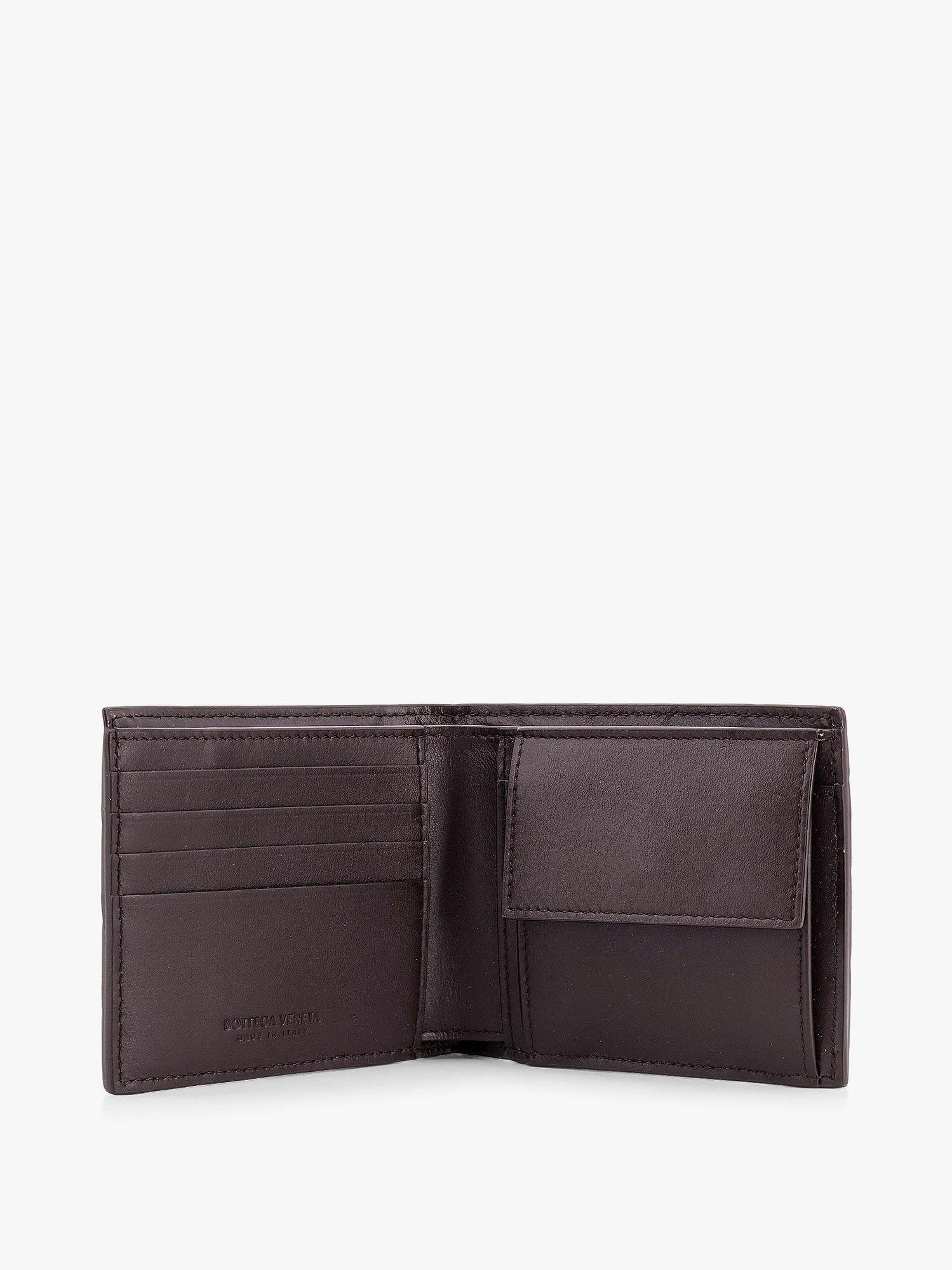 Bottega Veneta Men's Leather Wallet Beige