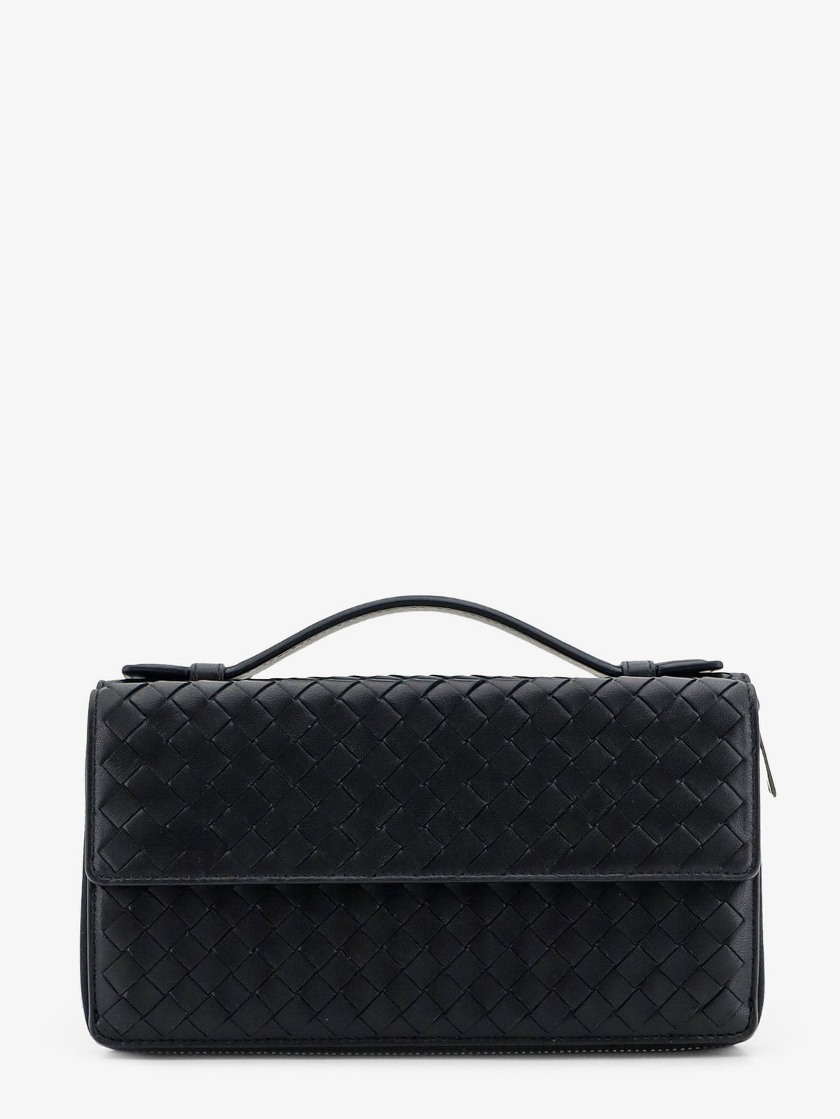 Bottega Veneta Men's Leather Wallet Black