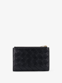 Bottega Veneta Women's Leather Wallet Black