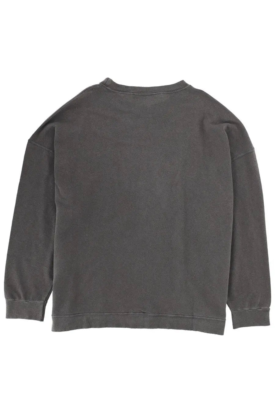 Our Legacy men’s felpa slack grey dark gray oversized long-sleeved sweatshirt with relaxed fit and ribbed cuffs