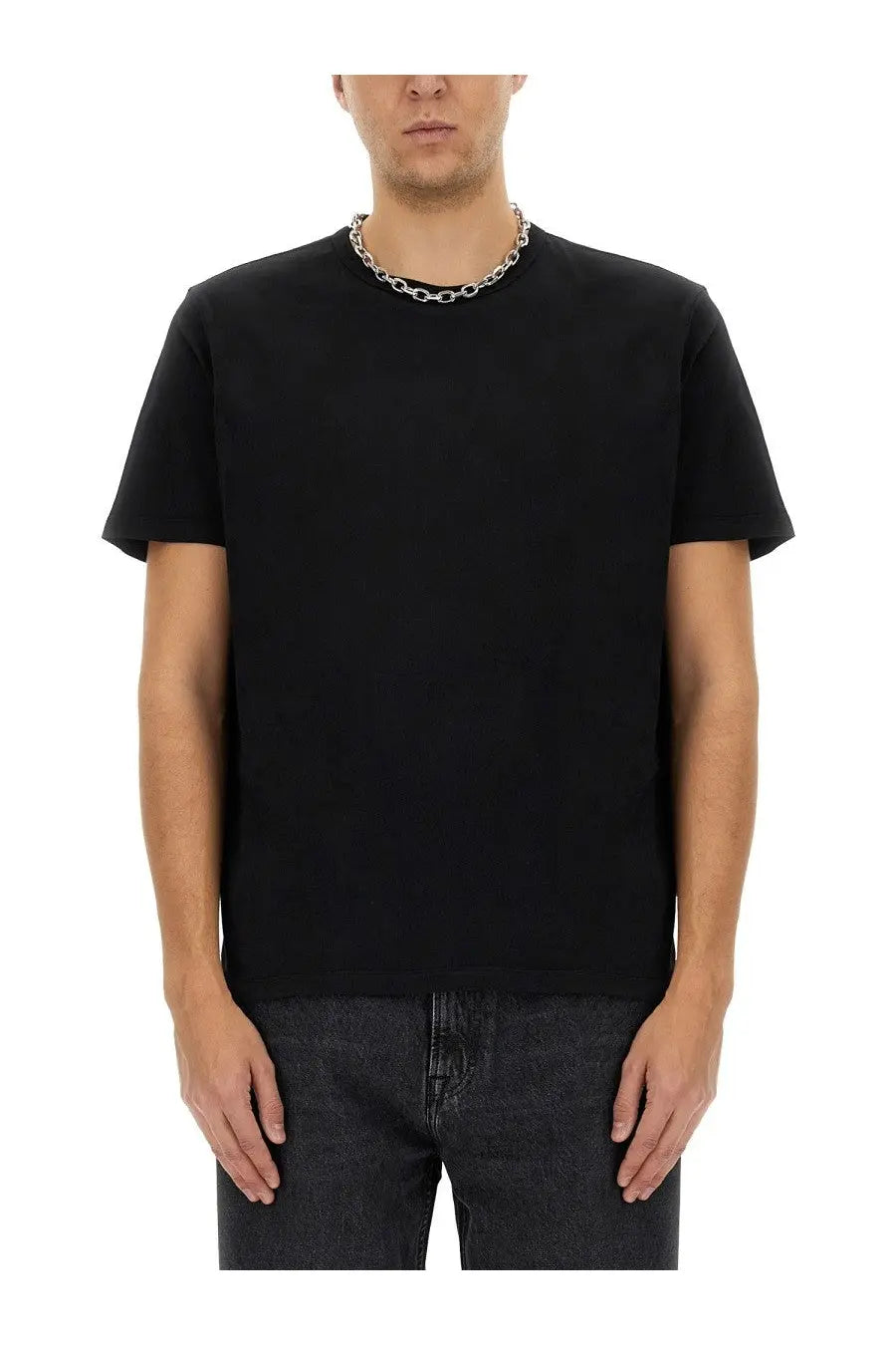 Our Legacy men’s black short-sleeved crew neck t-shirt made from soft cotton for casual wear
