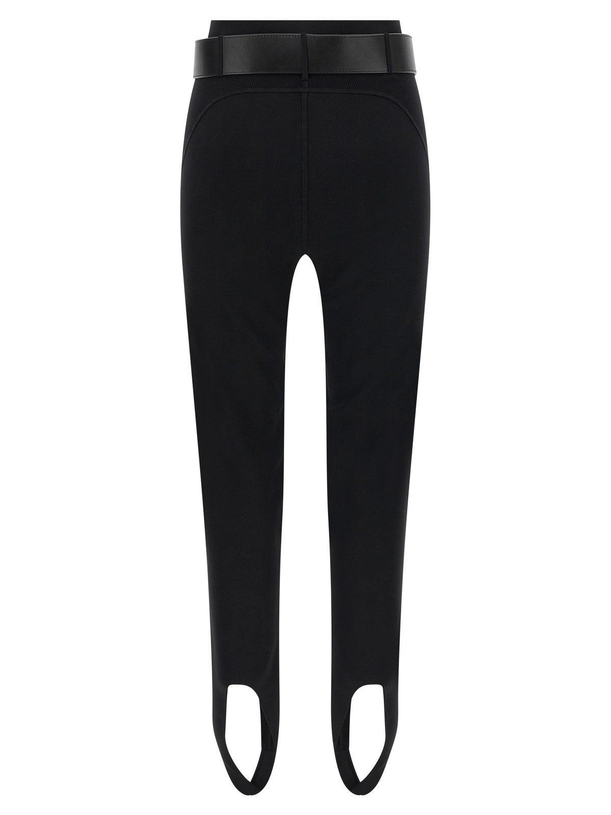 self-portrait Women's Stretch Viscose Blend Leggings Black