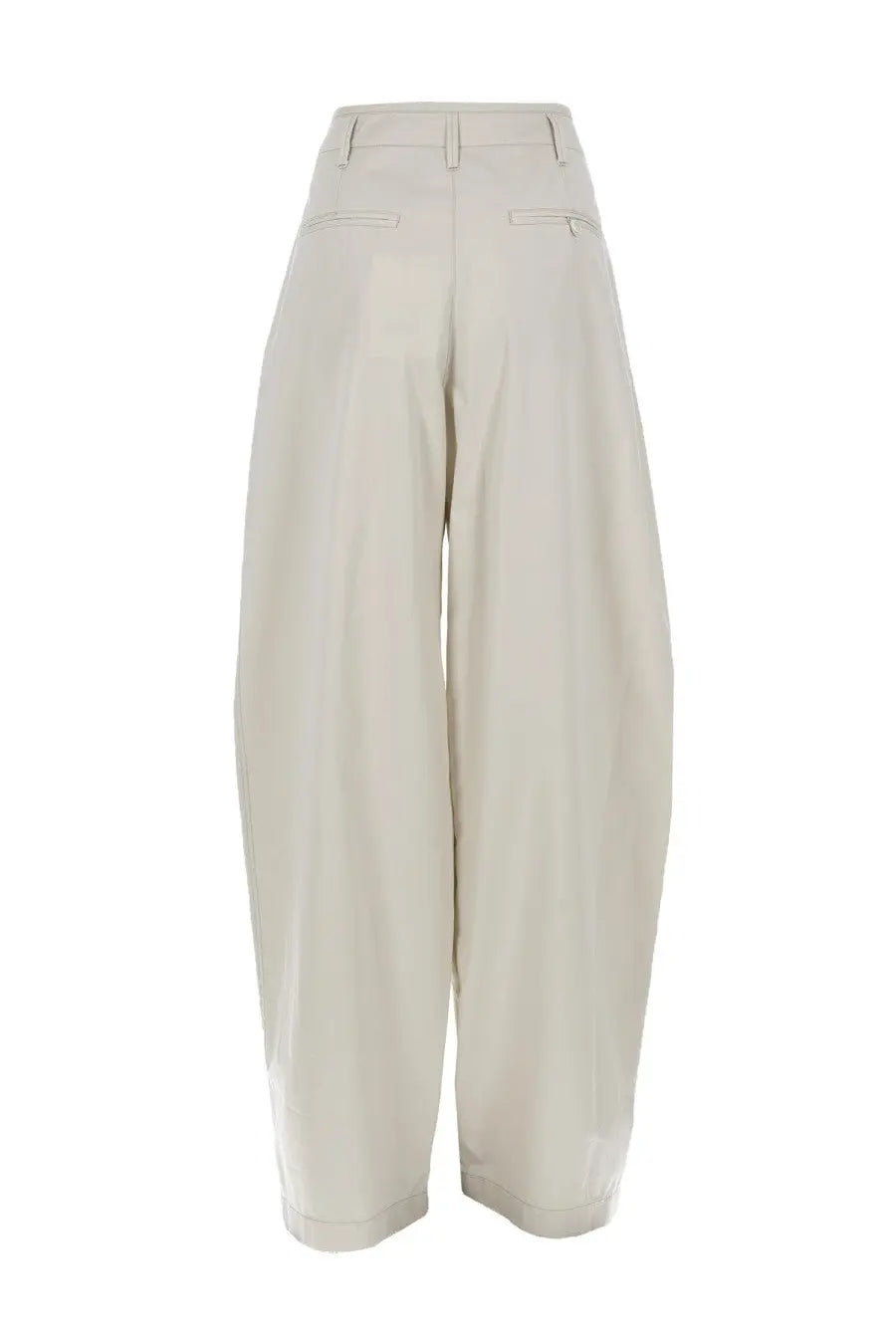 Lemaire Women's Pantalone Large Chino White