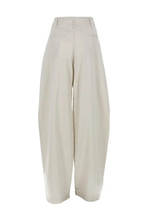 Lemaire Women's Pantalone Large Chino White