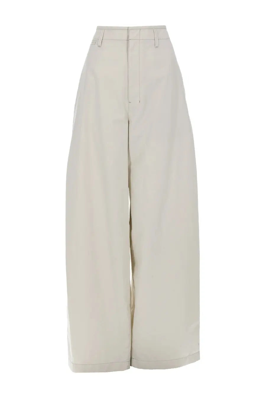 Lemaire Women's Pantalone Large Chino White