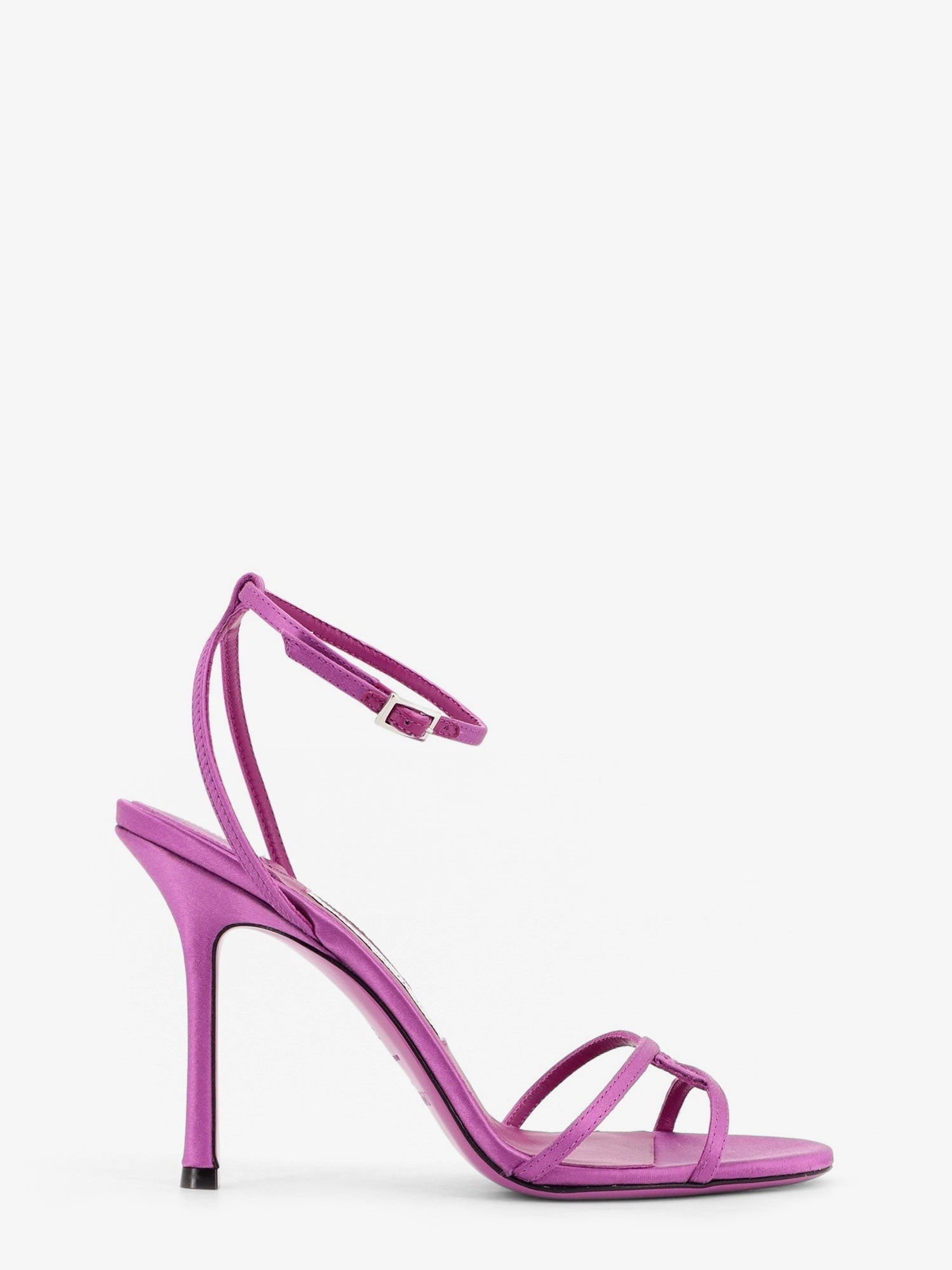 Jimmy Choo Women's Leo Satin Sandals Purple