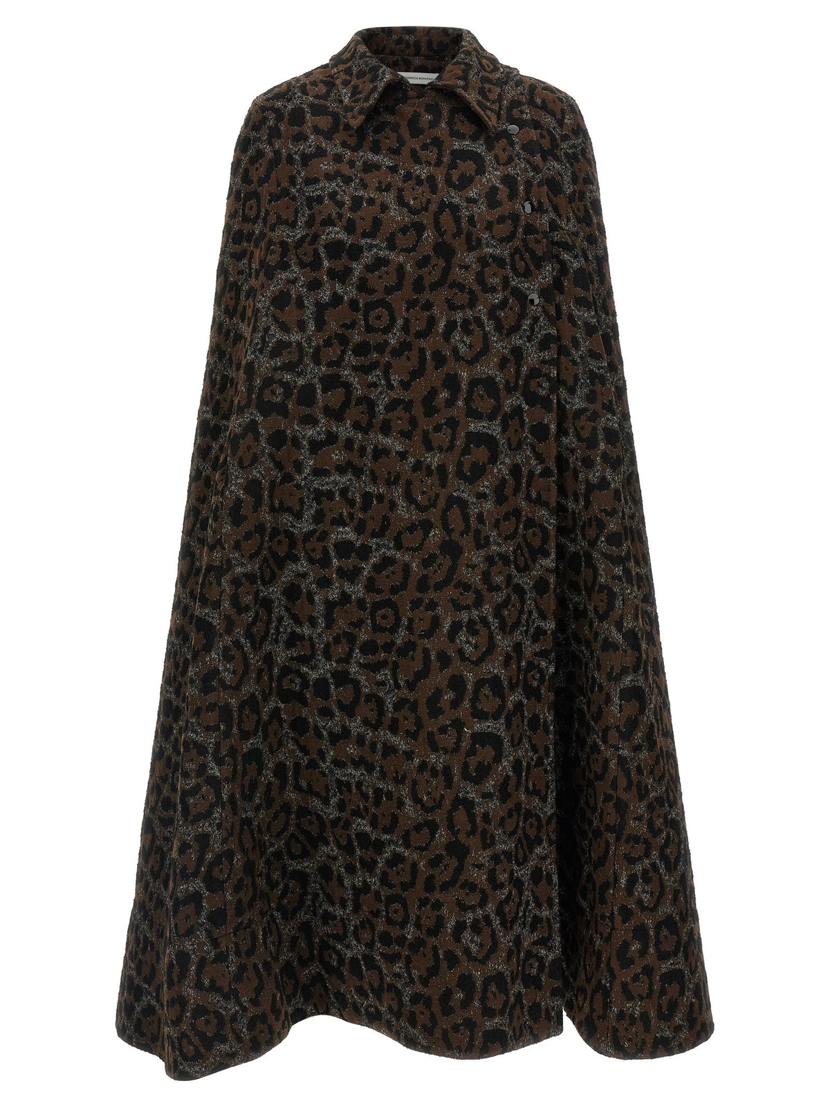 Federica Bonifaci Leopard Cape Brown