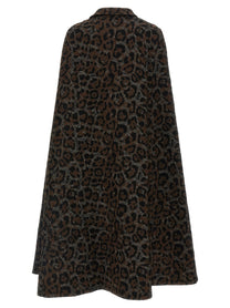 Federica Bonifaci Leopard Cape Brown