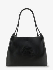 ETRO Women's Libra Leather Shopping Bag Black