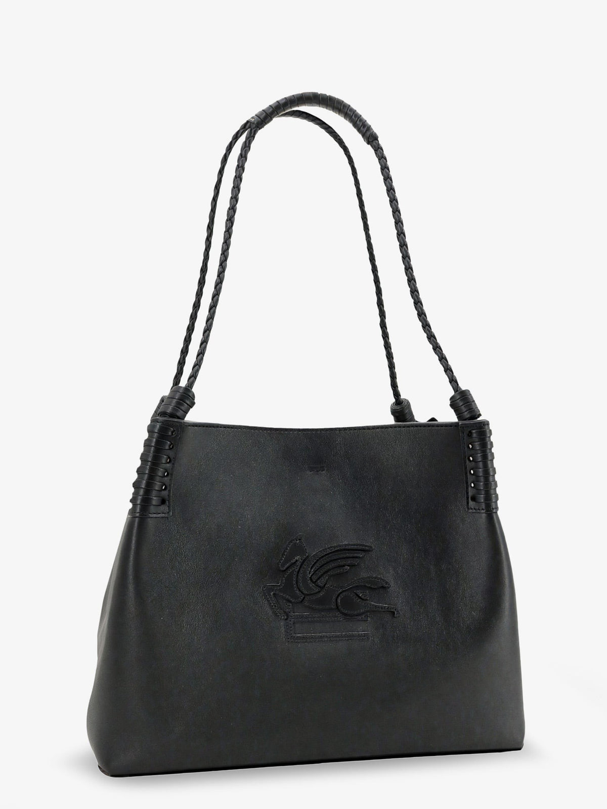 ETRO Women's Libra Leather Shopping Bag Black