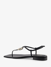 Gucci Women's Lifford Leather Sandals Black