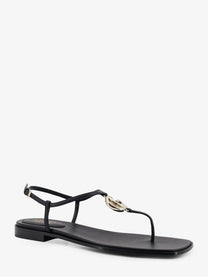 Gucci Women's Lifford Leather Sandals Black