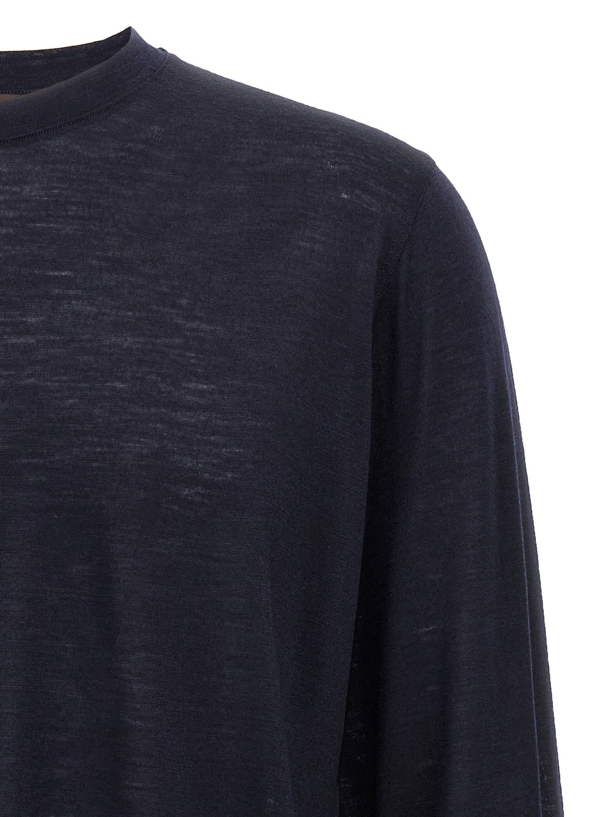 Zanone Light Wool Shirt Blue