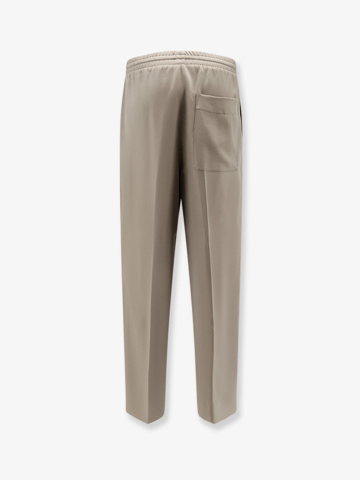 Bottega Veneta Men's Light Wool Trousers Beige