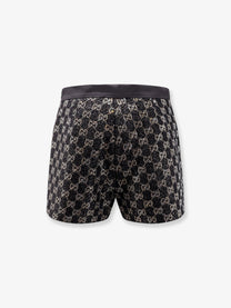 Gucci Women's GG Lamé Tweed Shorts Black