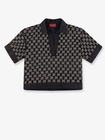 Gucci Women's GG Crystal Top Black