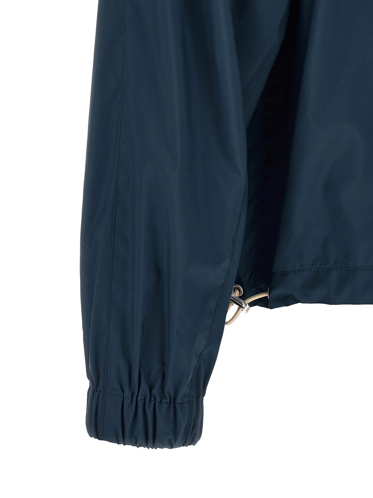Brunello Cucinelli Lightweight Nylon Jacket Blue