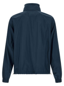 Brunello Cucinelli Lightweight Nylon Jacket Blue