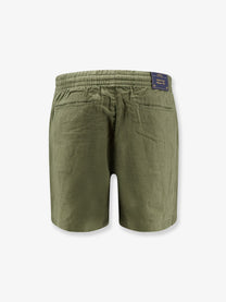 Polo Ralph Lauren Men's Linen Bermuda Shorts GARDEN TRAIL