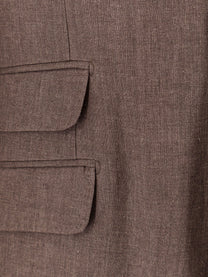 Brunello Cucinelli Men's Cavallo Blazer Brown
