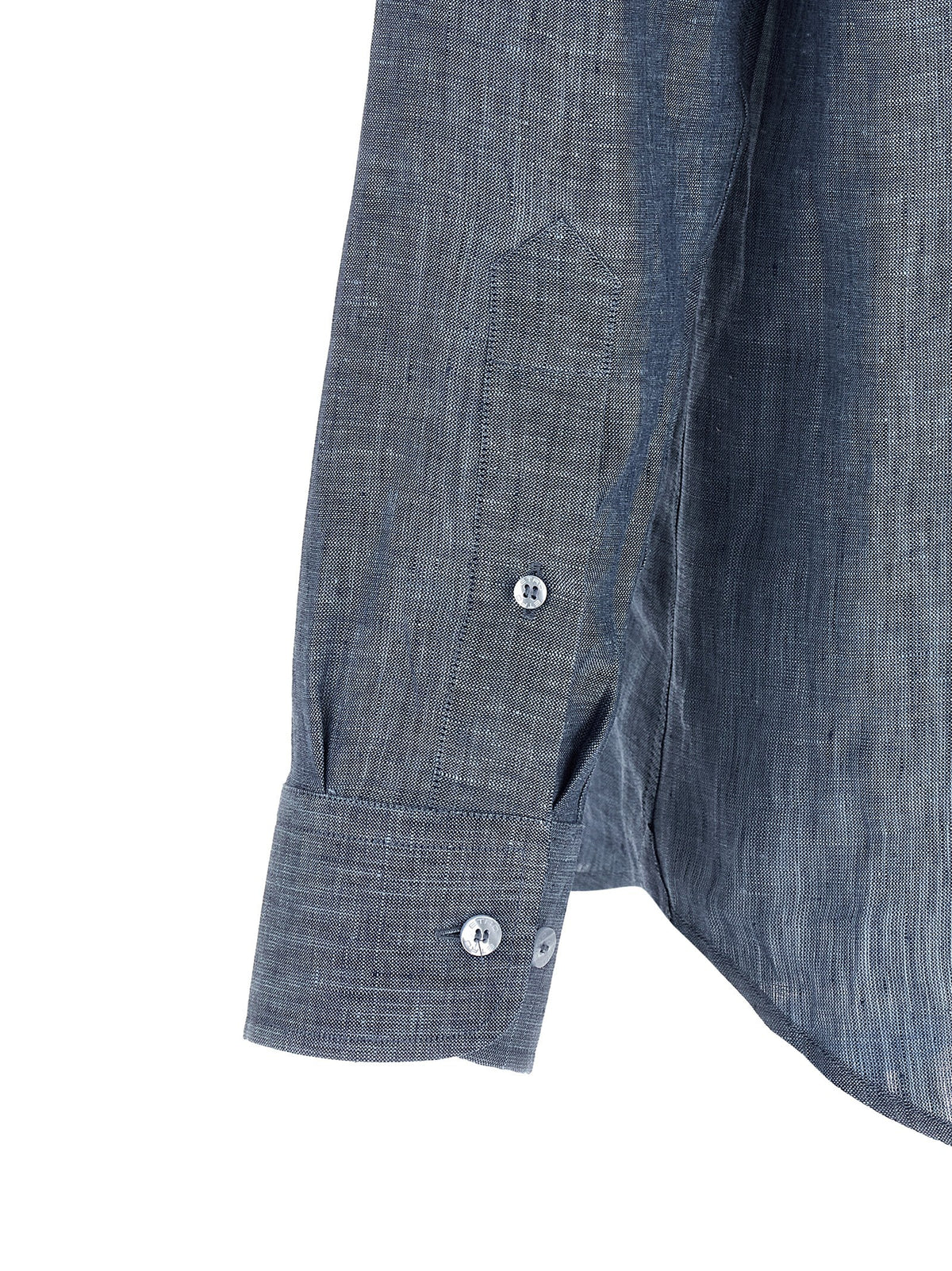 ETRO Linen Shirt Blue