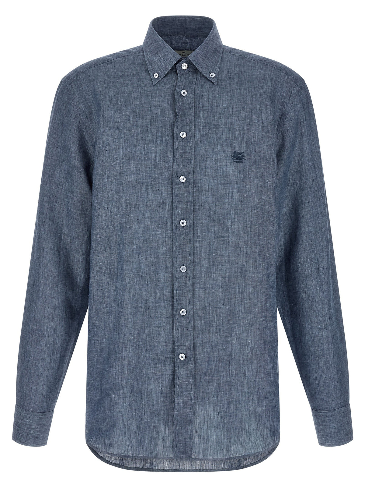 ETRO Linen Shirt Blue