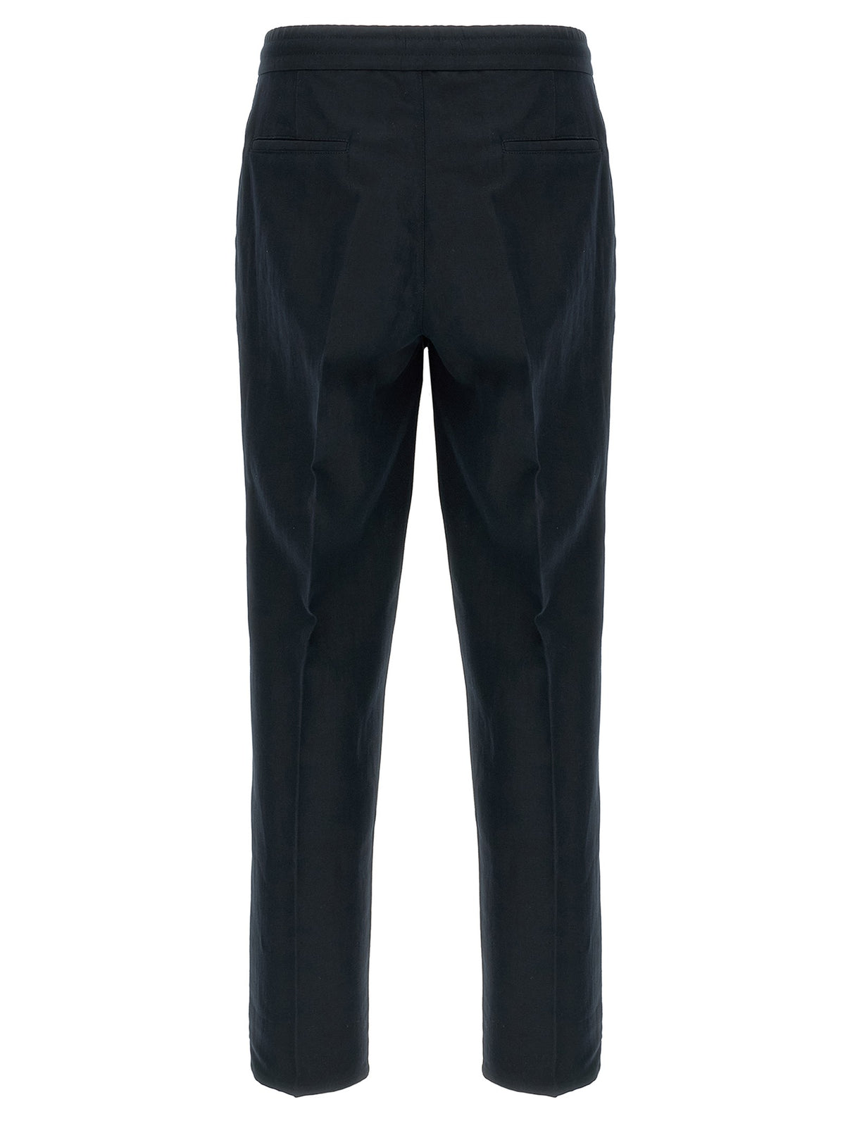 Brunello Cucinelli Linen Trousers Blue