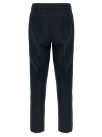 Brunello Cucinelli Linen Trousers Blue