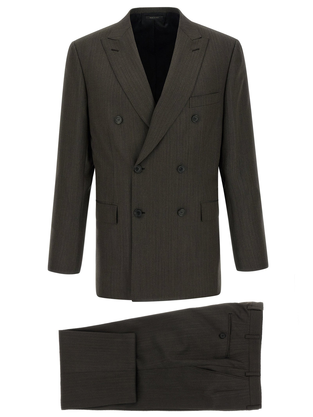 Brioni Lipari Dress Brown
