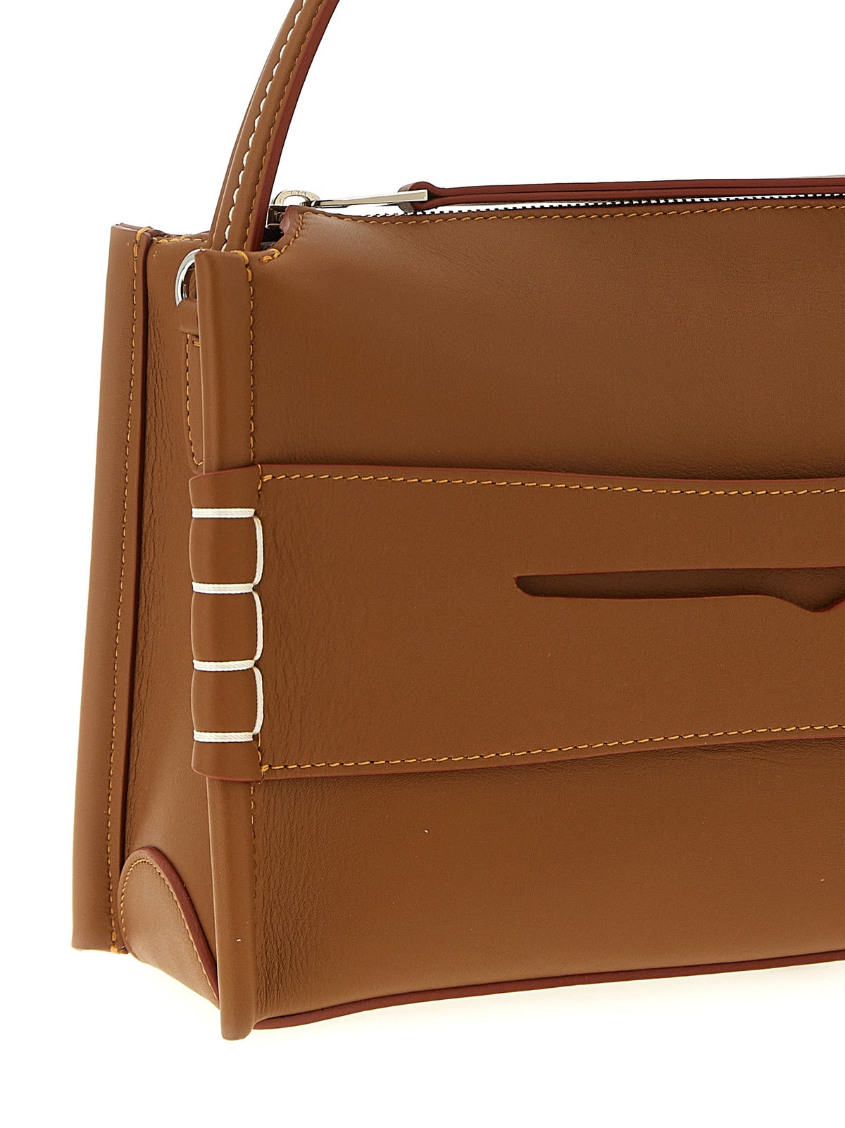 JW Anderson Loafer Shoulder Bag Brown, view 3